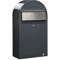 Bobi Brievenbus Grande S 7016 i Donkergrijs