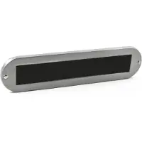 Hardbrass Mariani Tochtwering Aart Mat Chroom 330x79MM