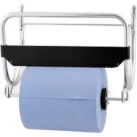Markenlos Papieren handdoekdispenser, Handdoekroldispenser 7000378 Staal Geassorteerde kleuren