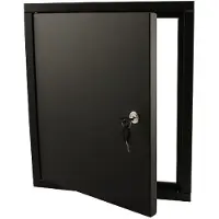 Allux Stoer! Inbouwframe Linz Zwart