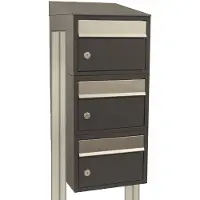 Stoer! Brickset 3-Hoog Met Dak Op Statief Antraciet - 40215065_1x3ds