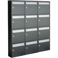 Allux Flow Set 3-Breed, 4-Hoog Antraciet - 40040065_3x4