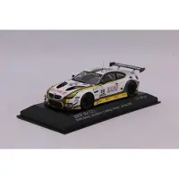 Minichamps 1:43 Diecast Modelcar BMW M6 GT3 Rowe Racing #98 24H Spa 2016 200 stuks