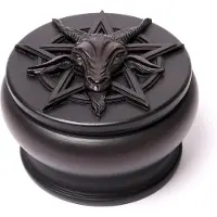 Alchemy - Bahomet Decoratieve opbergdoos - Zwart