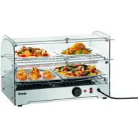 Bartscher Warmhoudvitrine 5200 2ER, Bartscher, 46,5(D) x 62,5(B) x 44,5(H), V230/800W