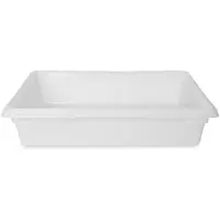 Rubbermaid Voedselbewaarbak 32,2 ltr, Rubbermaid, model: VB 003508, 6 stuks per verpakking, wit