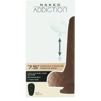 Addiction Naked - Thrusting vibrator - op en neer beweging - 19cm - huidkleurig