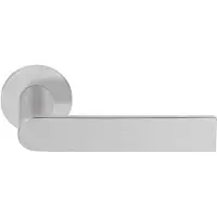 Formani Piet Boon ARC PBA101 deurkruk ongeveerd op rozet - mat RVS