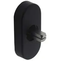 Intersteel Basisplaat tbv raamkruk draaikiep hals ø16mm - mat zwart