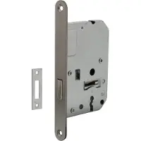 Intersteel | Woningbouw klavier kastslot 55mm | RVS Geborsteld