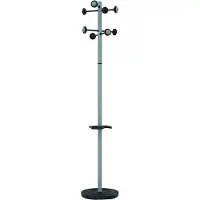 Unilux Accueil kapstok metallic grijs (8 haken)