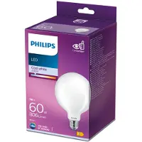 Philips Ledlamp Globe - D12,5cm - Koel Wit - E27 - 7w