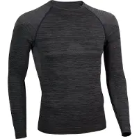 Avento Baselayer Men Thermoshirt Superior Zwart/Donkerblauw-XL