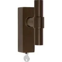 Formani ONE PBT20-DKLOCK draaikiepgarnituur brons - afsluitbaar