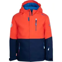 TROLLKIDS 226-705 jas voor kinderen, oranje, donkerblauw, maat 110
