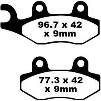 EBC Brakes SFA228 Remblokken