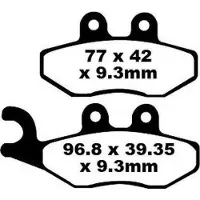 EBC Brakes SFA353 Remblokken