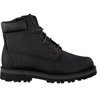 Timberland Kids Leren veterlaarzen Courma Kid zwart (25), Leer, Plat, Veters, Casual, Duurzaam, kinderkleding TB0A28UD0011