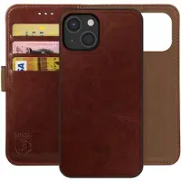 Rosso Element 2-in-1 Apple iPhone 13 Mini Hoesje Bruin