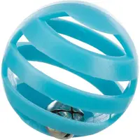 Trixie set ballen kunststof assorti - Speelgoed kat Trixie