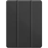 Just in Case Tri-Fold met Penhouder Apple iPad Pro 12.9 inch (2021) Book Case Zwart