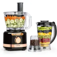 Klarstein Luca multifunctionele mixer 1000 W 3 traploze snelheid 6 modi