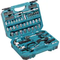 Makita E-10899 Handgereedschapset 76-delig in Koffer