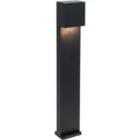 Lutec 7104002012 Gemini Xf Led Tuinpaal Voor Buiten Zwart 3000K