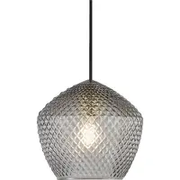 Nordlux Plafondlamp Orbiform messing met smoke glas