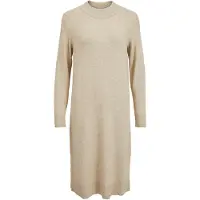 Vila Gebreide jurk 'VIRil' cappuccino