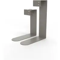 STEELLISH Kandelaar Mino | staal grijs 150x50x20x200 cm kandelaars | NADUVI