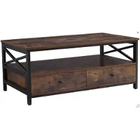 BOSTIC Salontafel Lou | BOSTIC hout naturel 100x55x47 cm salontafels | NADUVI