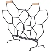 PT Living Tijdschriftenhouder Honeycomb Matt Black