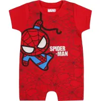 Marvel Rode rampers met Spider-man print 23 m 92 cm
