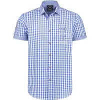 Coppens Trachtenhemd design blauw | Maat M |