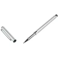 Peachy Styluspen Balpen 2 in 1 touchscreen universeel - Zilver