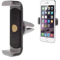 Peachy Universele autohouder ventilatierooster telefoonhouder - Zwart