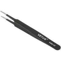Peachy Vetus Antistatische Pincet - Roestvrij staal repareren 120mm DIY