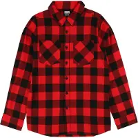 Urban Classics Overhemd rood / zwart