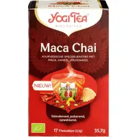 Yogi tea 3x Biologische Thee Maca Chai 12 Stuks