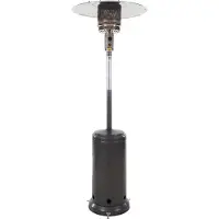 Sunred - Sargas - Gas lijn - Grijs - Staand model - Terrasverwarmer - Gas - 14000 W – Verschillende