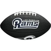 Wilson NFL Soft Touch Mini Football Los Angeles Rams Black American football