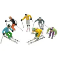 Jaegerndorfer Figuren staand ski's 6 stuks