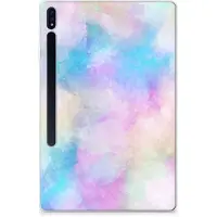 B2Ctelecom Tablethoes Samsung Galaxy Tab S7 Plus | S8 Plus Watercolor Light
