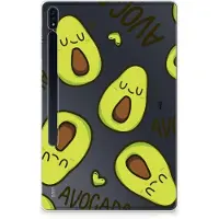 B2Ctelecom Samsung Galaxy Tab S7 Plus | S8 Plus Tablet Back Cover Avocado Singing