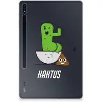 B2Ctelecom Samsung Galaxy Tab S7 Plus | S8 Plus Tablet Back Cover Cactus Poo