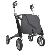 Adhome -Carbon Ultralight rood met tas inbegrepen (weekend bag)