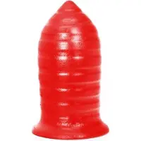 All Black Rode Buttplug Clock 17 x 8 cm