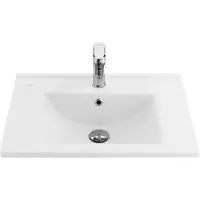 Bally Verti Keramische Wastafel 45x60cm Wit