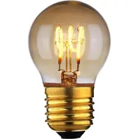 Highlight E27 Kogellamp LED 4W - dimbaar - Amber